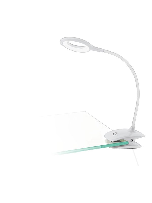 EGLO KABELKLÄMMA SPOT USB OPL. TOUCH 300LM VIT