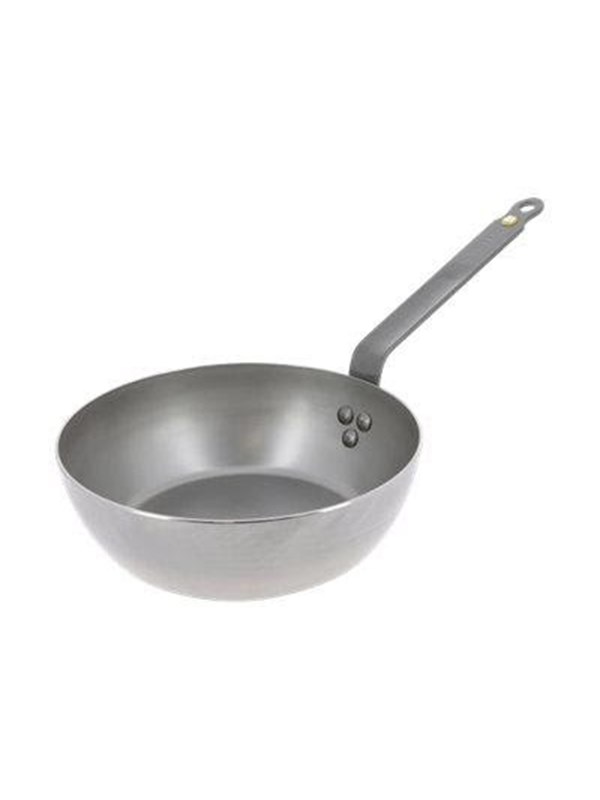 Produktfoto för De Buyer Countrypan Traktörpanna Kolstål Lyonnaise Mineral B Dia 28 cm