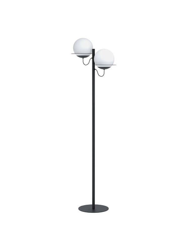 EGLO SABALETE GOLV E27 2L SVART/MATT VIT