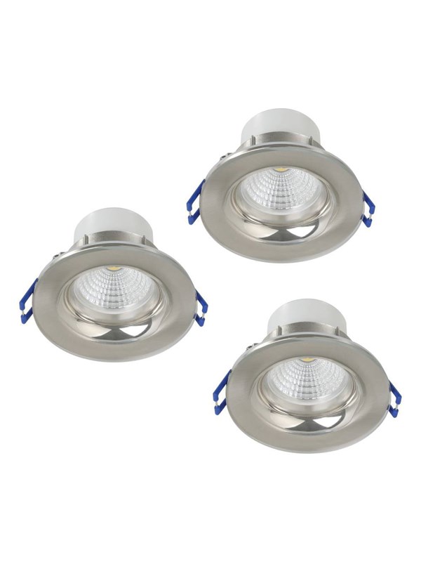 EGLO SALABATE INBYGGD. SET Ø88 3X450LM 4000K DÄMPARE. IP44 BS
