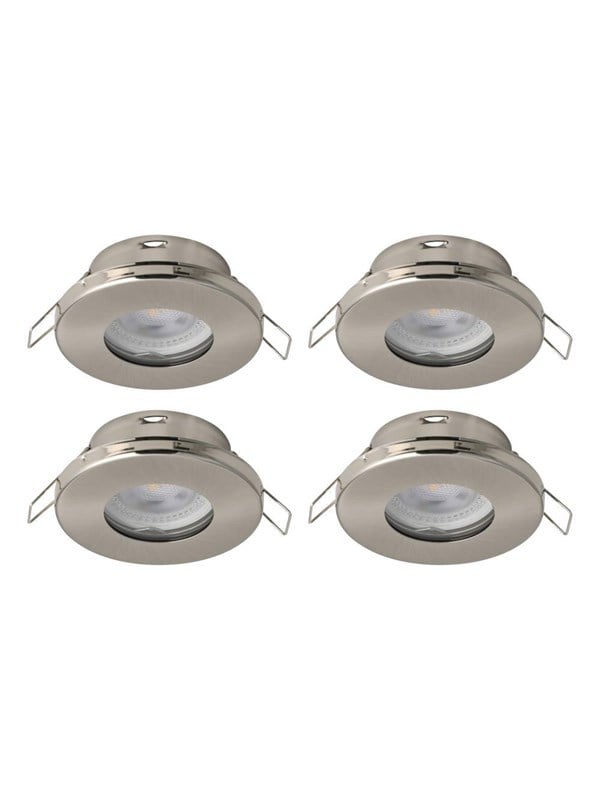 EGLO MAZUBY 1 INBYGGD. SET Ø85 4X500LM 3000K DÄMPARE. IP44 BS