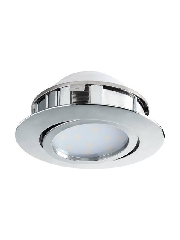 EGLO PINEDA INBYGGD. KIP Ø84 4.9W 460LM KROM