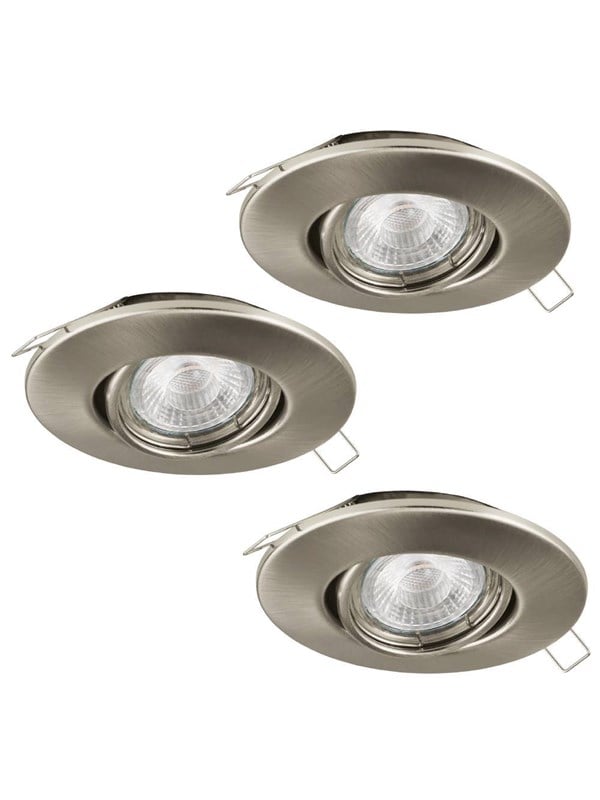 EGLO PENETO 1 INBYGGD. KIP 3X240LM Ø108 BS SET