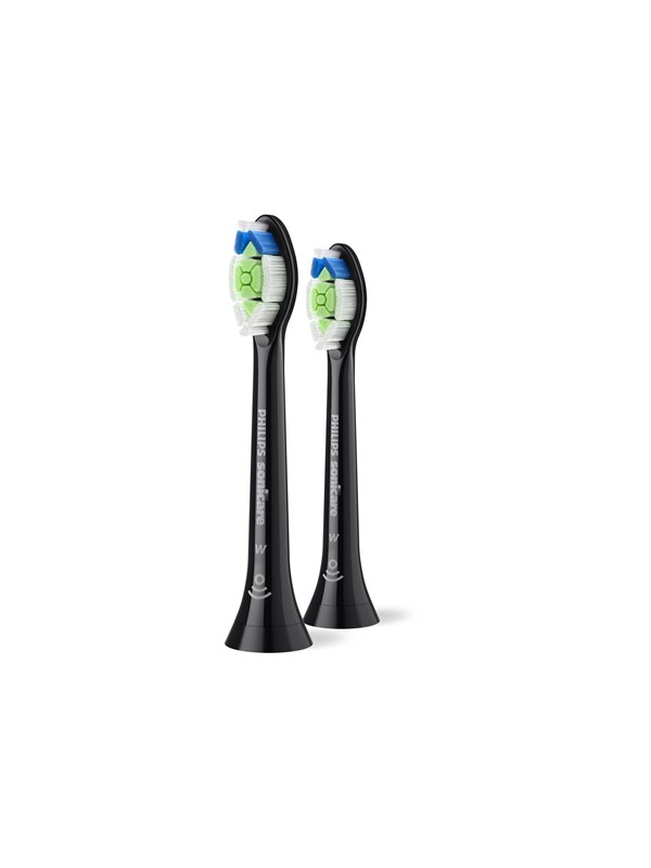 Philips Borsthuvuden Sonicare W2 Optimal White HX6062 - replacement brushhead - black