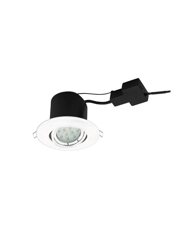 EGLO PENETO 2 INBYGGD. KIP ISOL. LOOP Ø108 GU10 400LM VIT