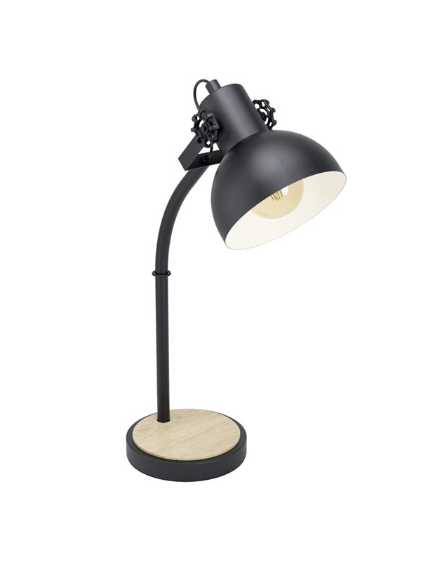 EGLO LUBENHAM BORD E27 H570 SVART