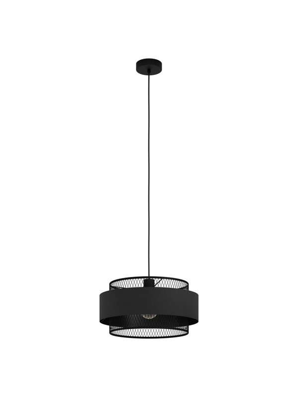 EGLO BAZELY PENDANT E27 Ø400 SVART