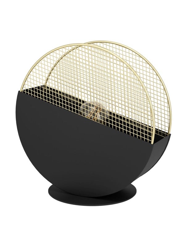 EGLO MUMBLES BORD E27 H285 SVART/GULD