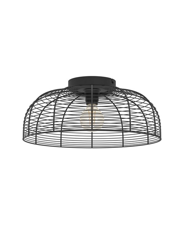 EGLO RINROE TAKLAMPA Ø450 E27 SVART