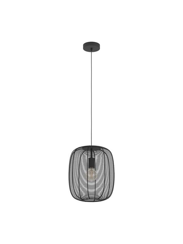 EGLO RINROE PENDANT E27 SVART