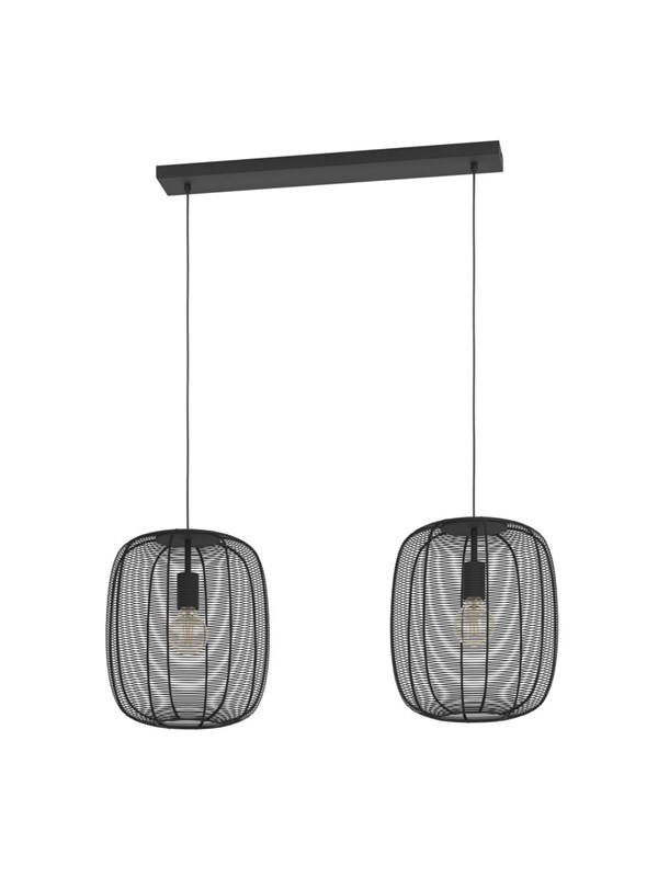 EGLO RINROE LÅNGBORD 2L E27 SVART