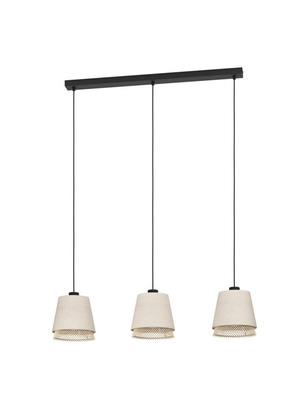EGLO TABLEY LÅNGBORD L890 3XE27 NATUR