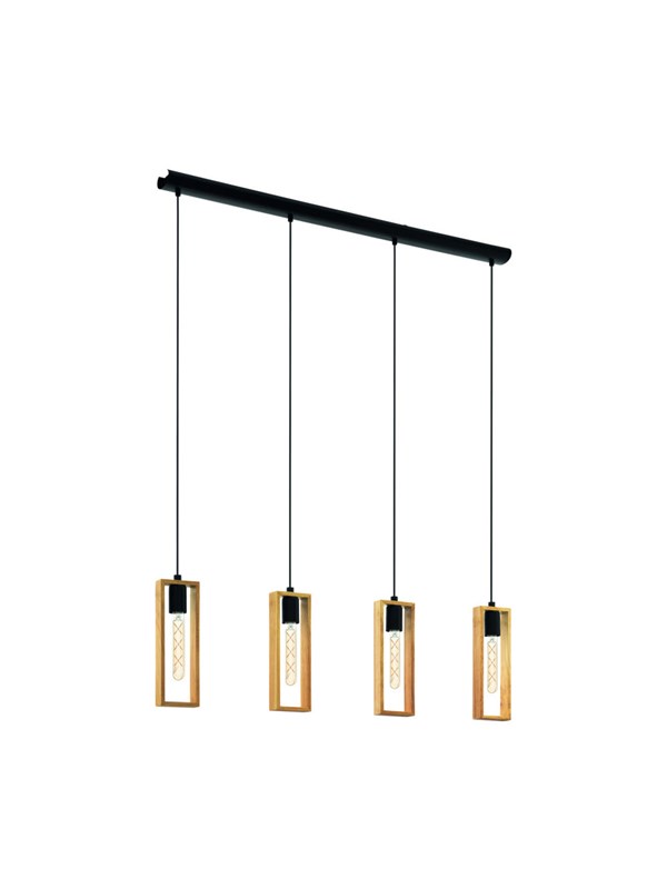 EGLO LITTLETON LÅNGBORD 4L NATUR