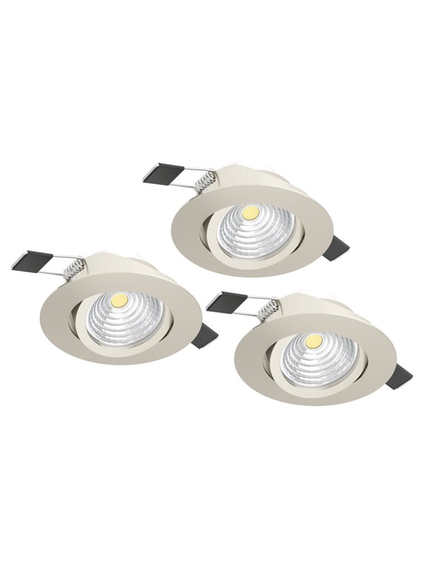 EGLO SALICETO INBYGGD. SET KIP Ø88 3X450LM DÄMPARE. BS