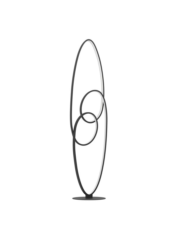 EGLO GIANELLA GOLV H1205 4400LM SVART