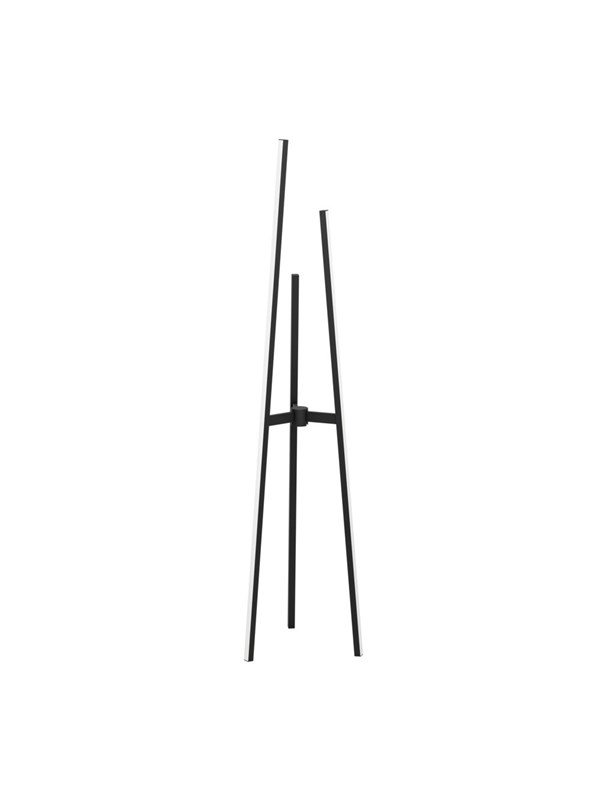 EGLO MONGOLANDA FLOOR H1510 3L SVART/VIT
