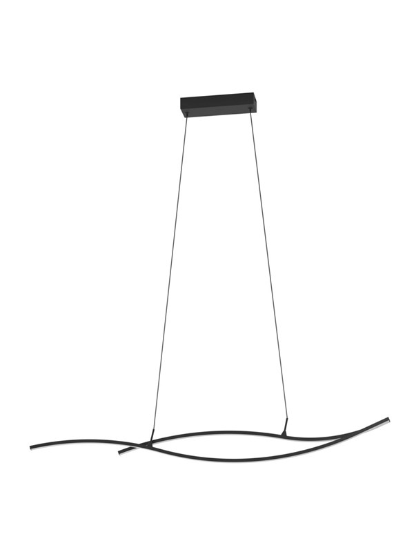 EGLO GRISOLJA LÅNGBORD L1400 20W 2500LM 4000K SVART
