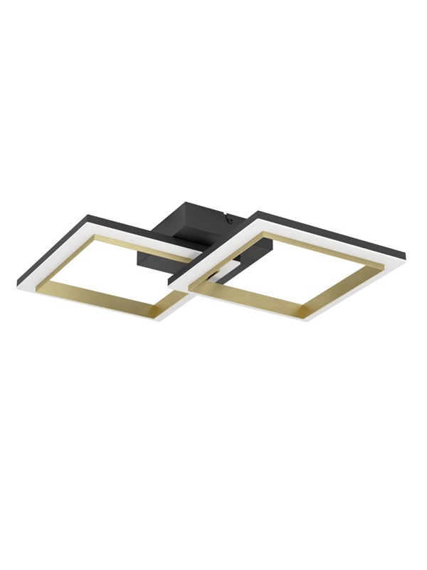 EGLO CALLIERA TAKLAMPA 525X310 2500LM 4000K DIMMPB. SVART &amp; VIT