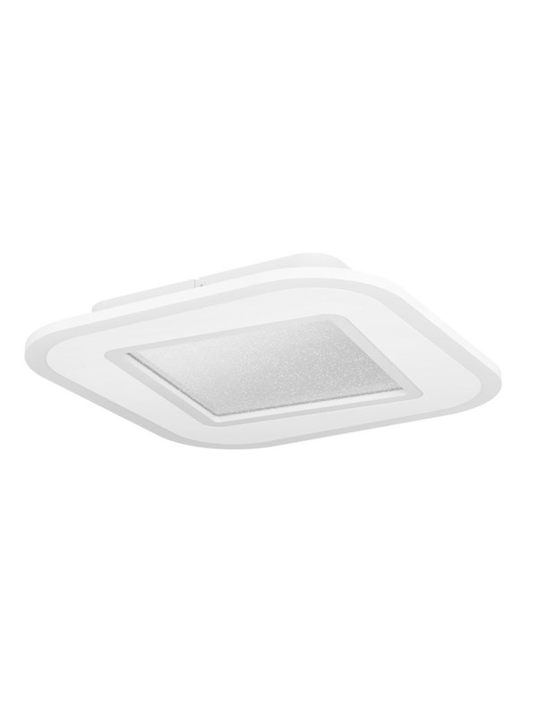 EGLO MACCHIONI TAK 380X380 CCT 2360LM DIMMPB. VIT MED KRISTALLUTLOPP.