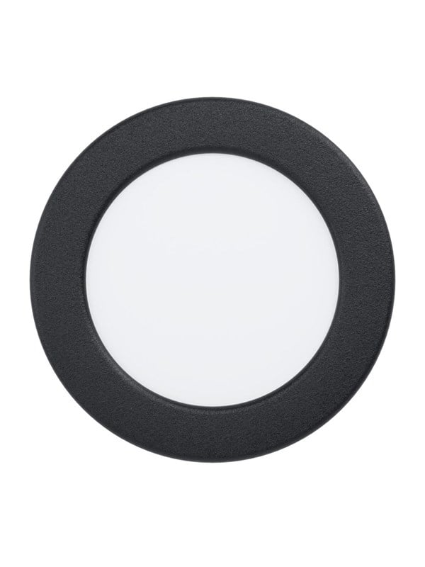EGLO FUEVA 6 INBYGGD. Ø119 CCT 6.3W 720LM SVART