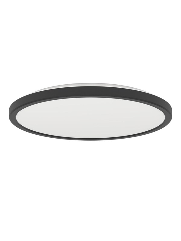 EGLO ROVITO TAKLAMPA Ø300 CCT 14.4W 1800LM IP44 SVART