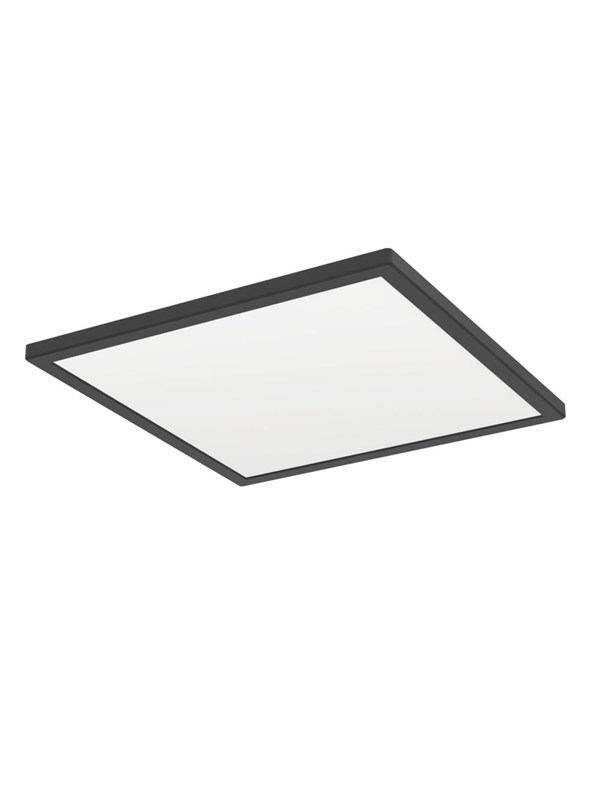 EGLO ROVITO-R TAK 390X390 CCT 21W 3000LM DIMMINGB. IP44 SVART
