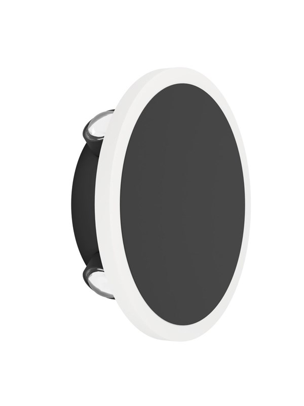 EGLO TALAMELLO 1 VÄGG Ø17 1450LM SVART/VIT