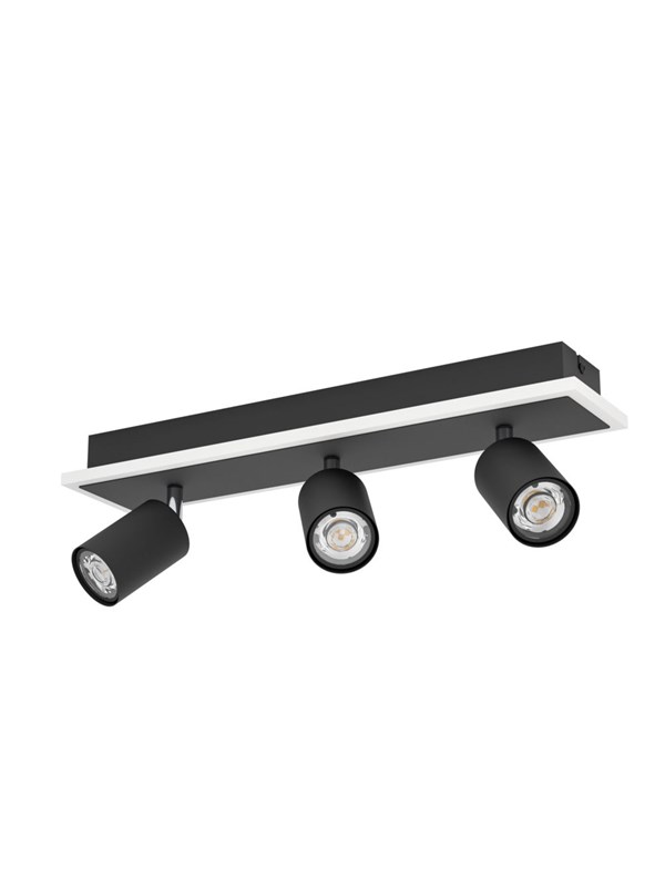 EGLO RIMBOCCHI 1 SPOT RAIL L460 20W 2500LM SVART