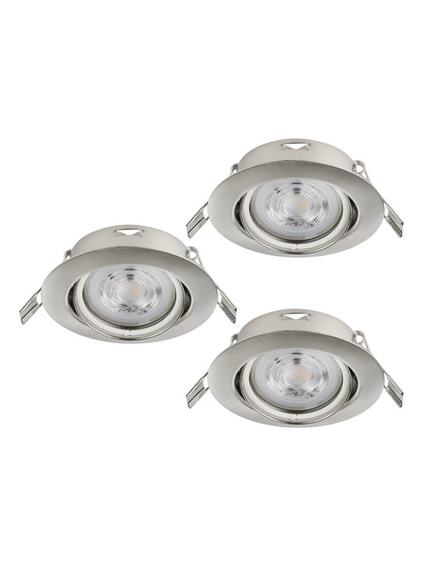 EGLO FAVAZZINA INBYGGD. SÆT KIP Ø88 GU10 3X4,9W 3X400LM BS