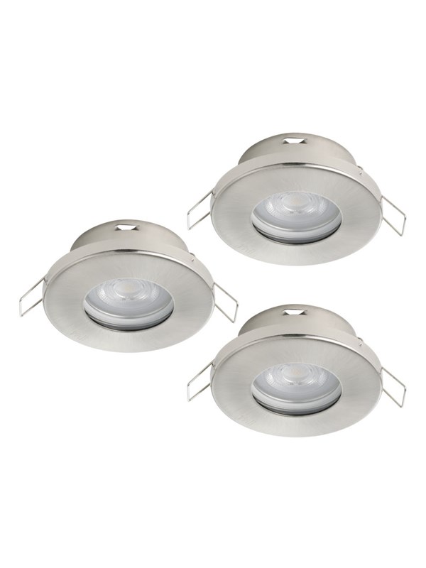 EGLO FAVAZZINA INBYGGD. KIP Ø88 GU10 3X4.9W 3X400LM IP44 BS
