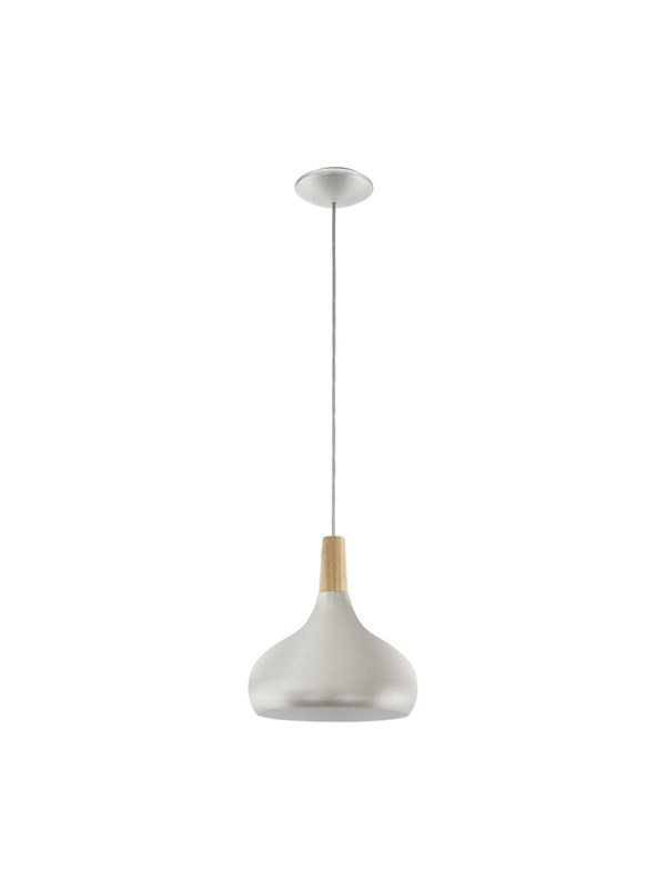 EGLO SABINAR HÄNGE E27 Ø280 SILVER