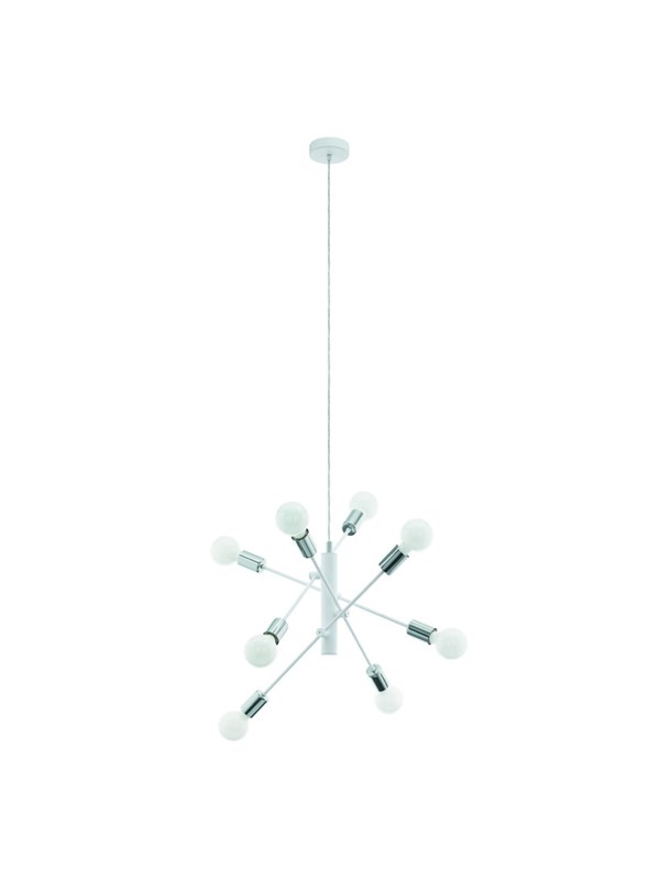 EGLO GRADOLI PENDANT 8XE27 Ø710 VIT