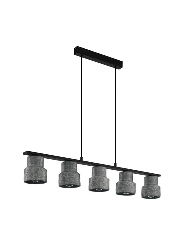 EGLO HILCOTT LÅNGBORD 5XE27 L1160 ZINK