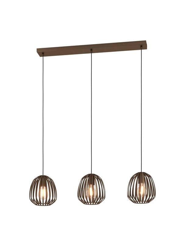 EGLO ESPINAL LÅNGBORD 3XE27 B.BRONS