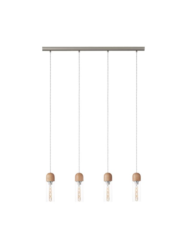 EGLO ZACHARO 1 LÅNGBORD 4X360LM EG/CLEAR