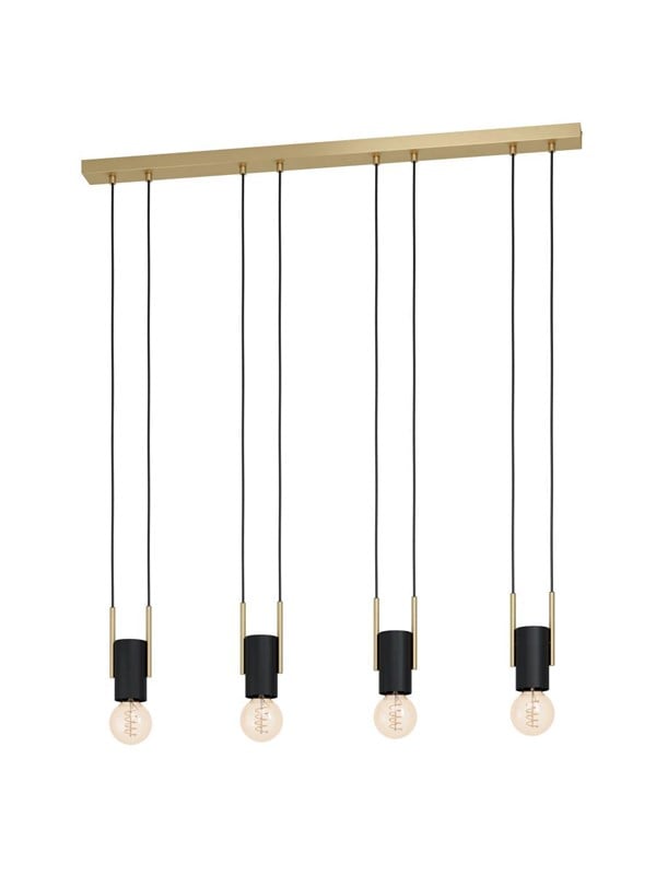 EGLO BITACHITO LÅNGBORD E27 L930 SVART/BM
