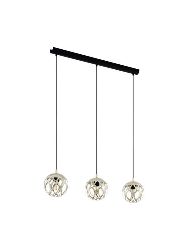EGLO MITAZZA LÅNGBORD 3XE27 L880 CHAMPAGNE
