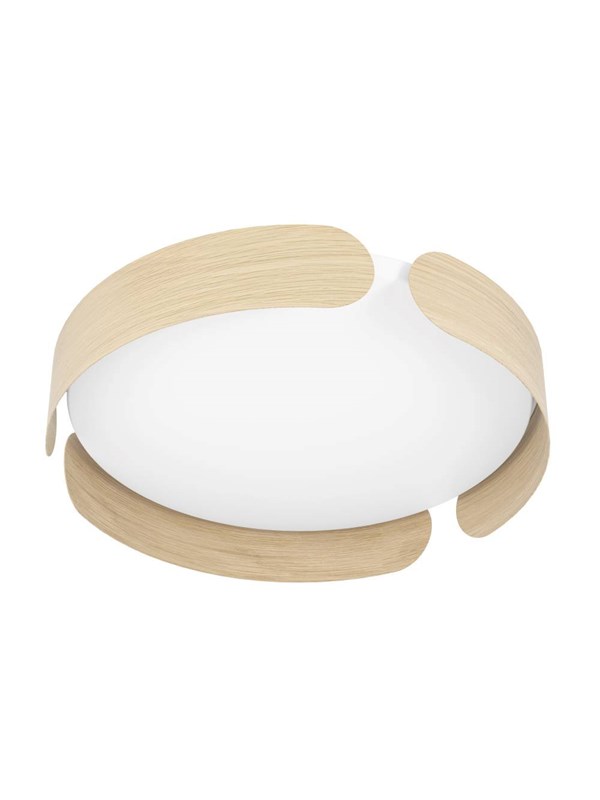 EGLO VALCASOTTO TAKLAMPA Ø370 20W 2400LM 3000K BRUN/VIT FSC