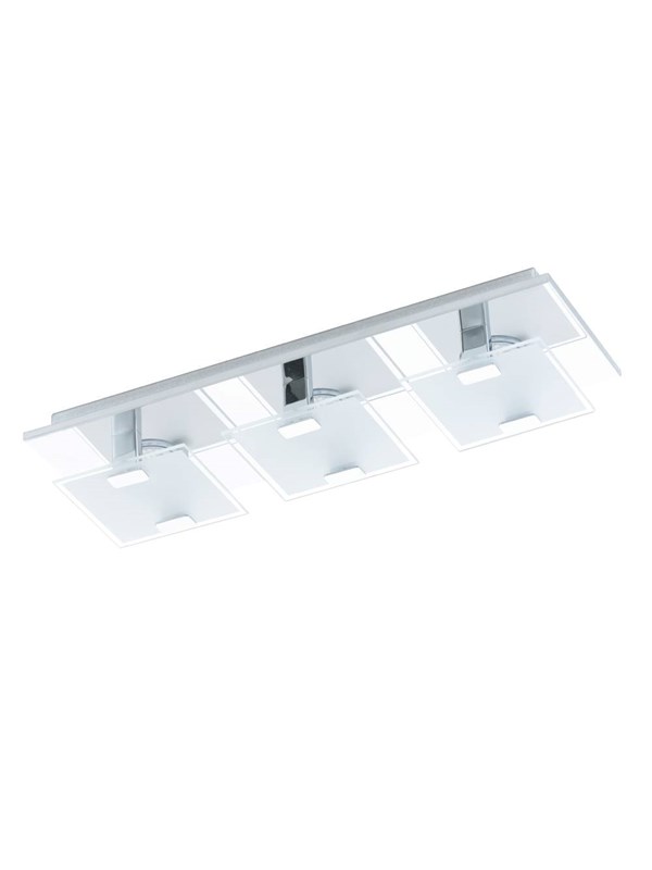 EGLO VICARO TAKLAMPA 3X2.5W 3X180LM KROM