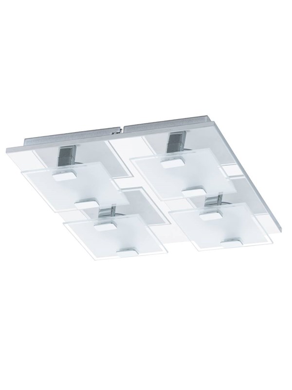 EGLO VICARO TAKLAMPA 4X2.5W KROM