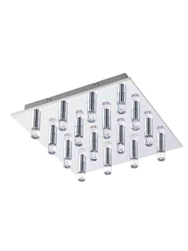 EGLO TEOCELO TAKLAMPA 16L 2080LM 370X370 KROM