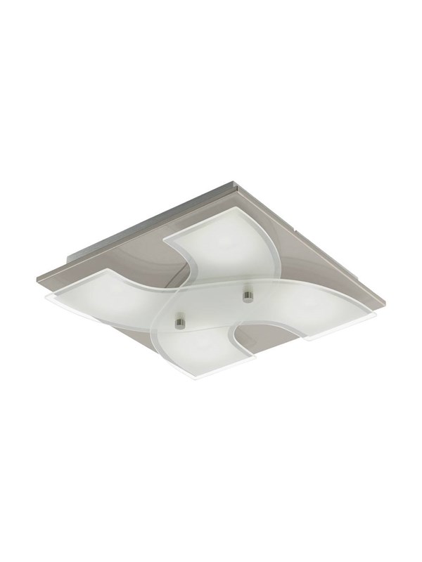EGLO DIRUS TAKLAMPA 4X340LM 290X290 BS/SATINERAD