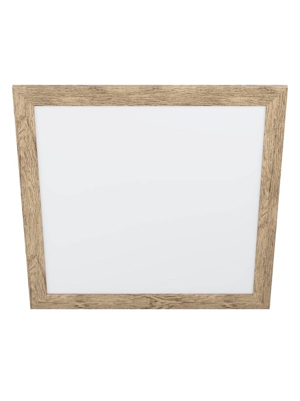 EGLO PIGLIONASSO TAK 645X645 RUSTIC WOOD/WHITE