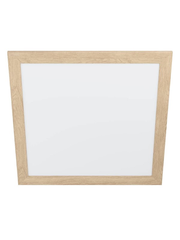 EGLO PIGLIONASSO TAK 645X645 LJUST TRÄ/VIT