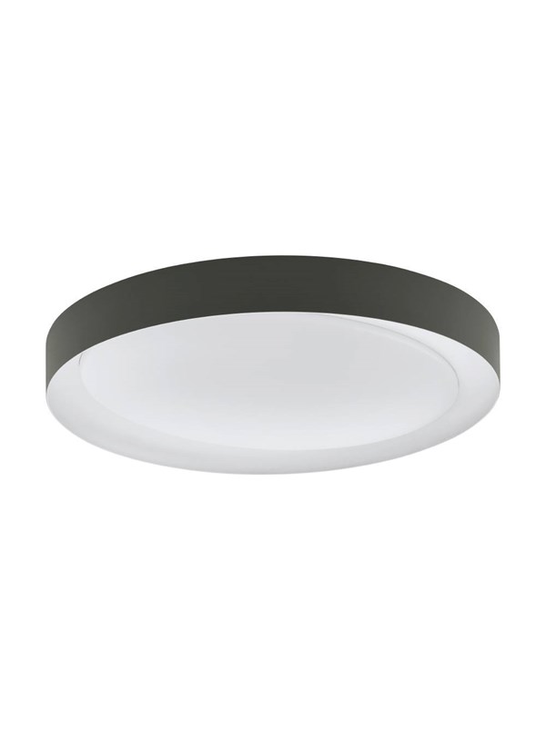 EGLO LAURITO TAKLAMPA 2760LM Ø490 SVART/VIT