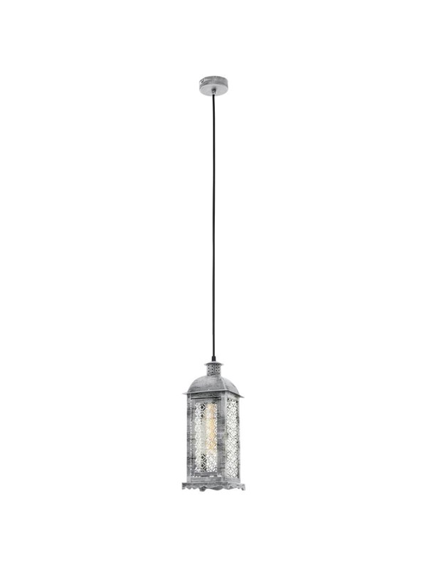 EGLO LISBURN 1 HÄNGSMYCKE ANTIK SILVER