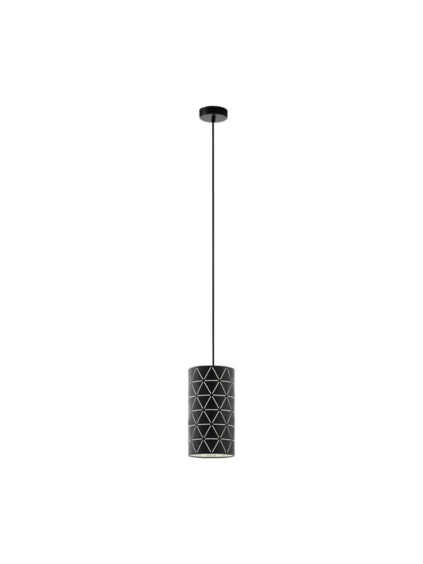 EGLO RAMON PENDANT E27 Ø160 SVART