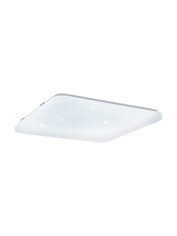 EGLO FRANIA-S PLAFOND 530X530 50W 5900LM VIT/KRISTALL EFFEKT