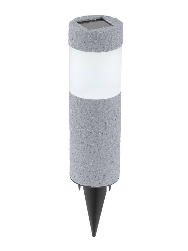 EGLO SOLAR SPJUT RUND GRÅ0