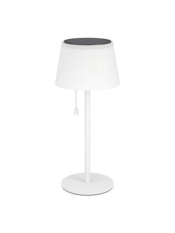 EGLO SCORDIANO SOLAR BORDLAMPA MED SNORAFBR. VIT